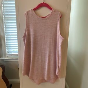 Light Pink Sleeveless Shirt